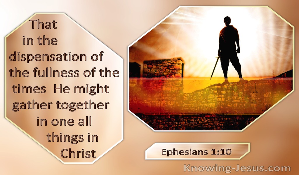 Ephesians 1:10 The Dispensation Of The Fulness Of Time (windows)03:19